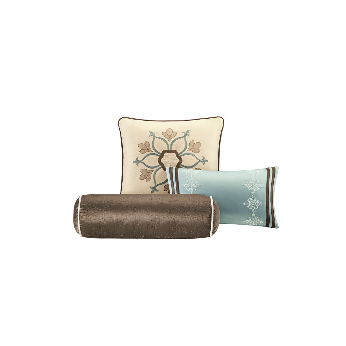 Juliana 9 Piece Charmeuse Comforter Set Comforter Sets By JLA HOME/Olliix (E & E Co., Ltd)