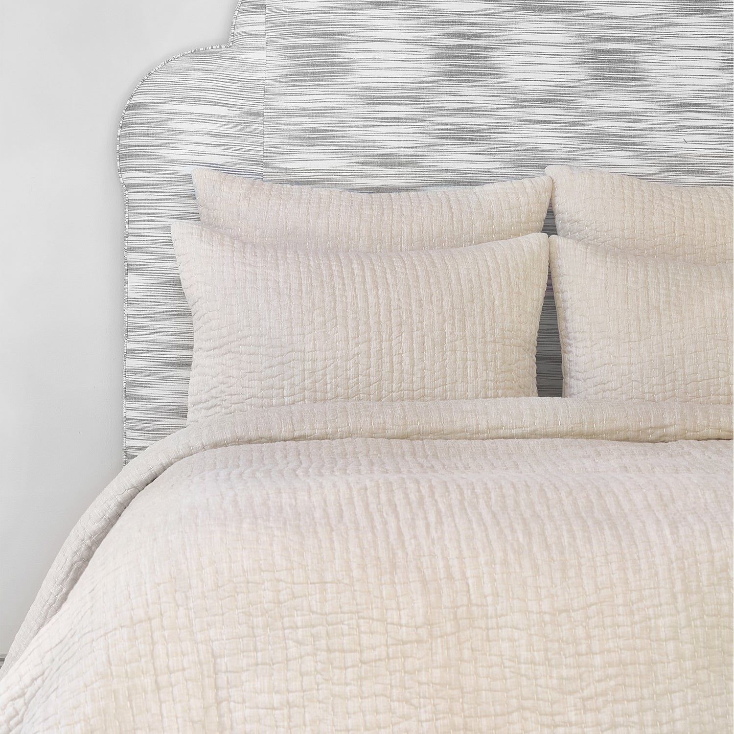 Vivada Sand Woven Coverlet Coverlet By John Robshaw