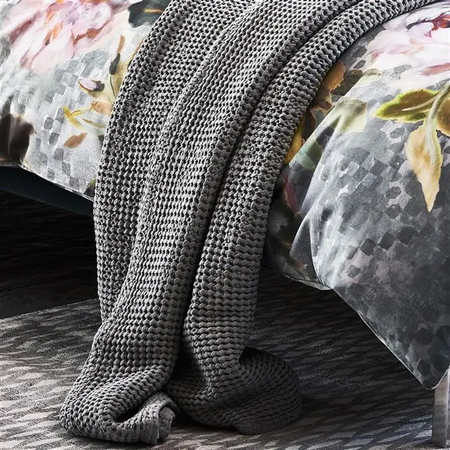Alba Cotton Throw Throws By Designers Guild