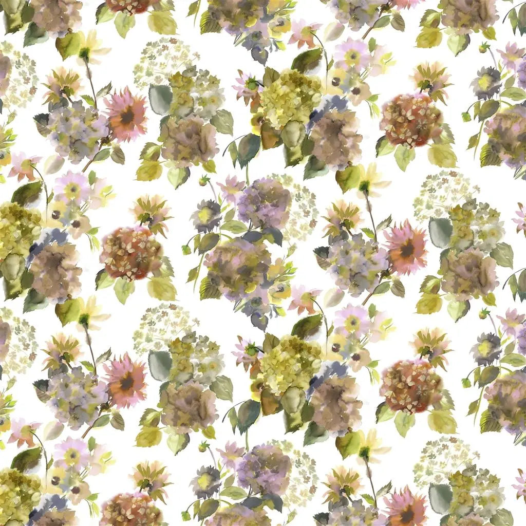 Palace Flower Shower Curtain Shower Curtain By Designers Guild