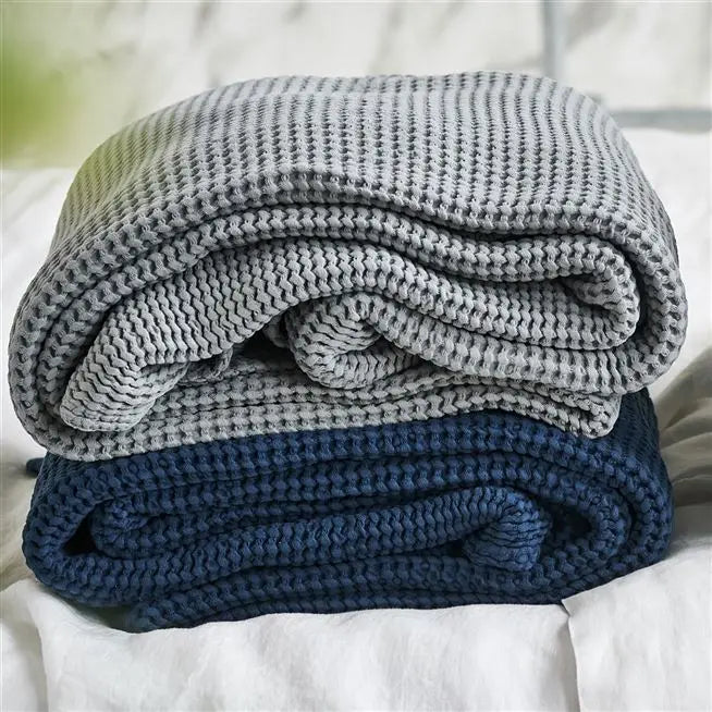 Alba Cotton Throw Throws By Designers Guild