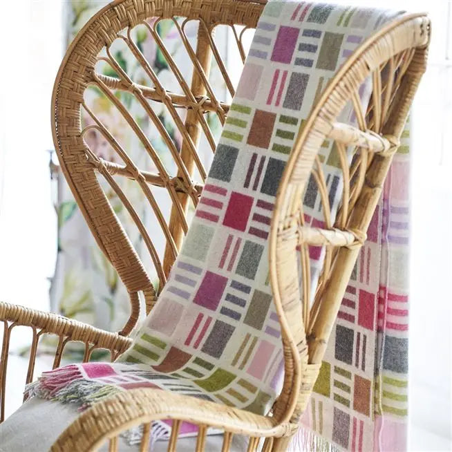 Bainbridge Woolen Throw Throws By Designers Guild