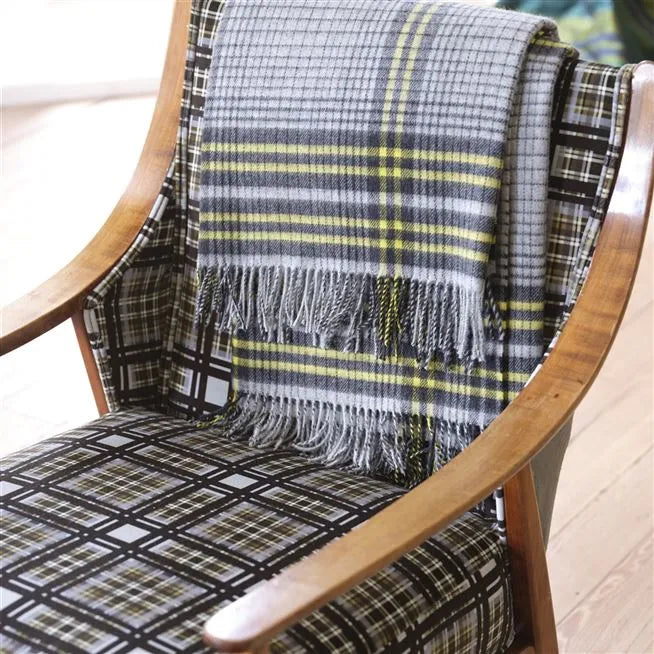 Delamere Wool Throw Throws By Designers Guild