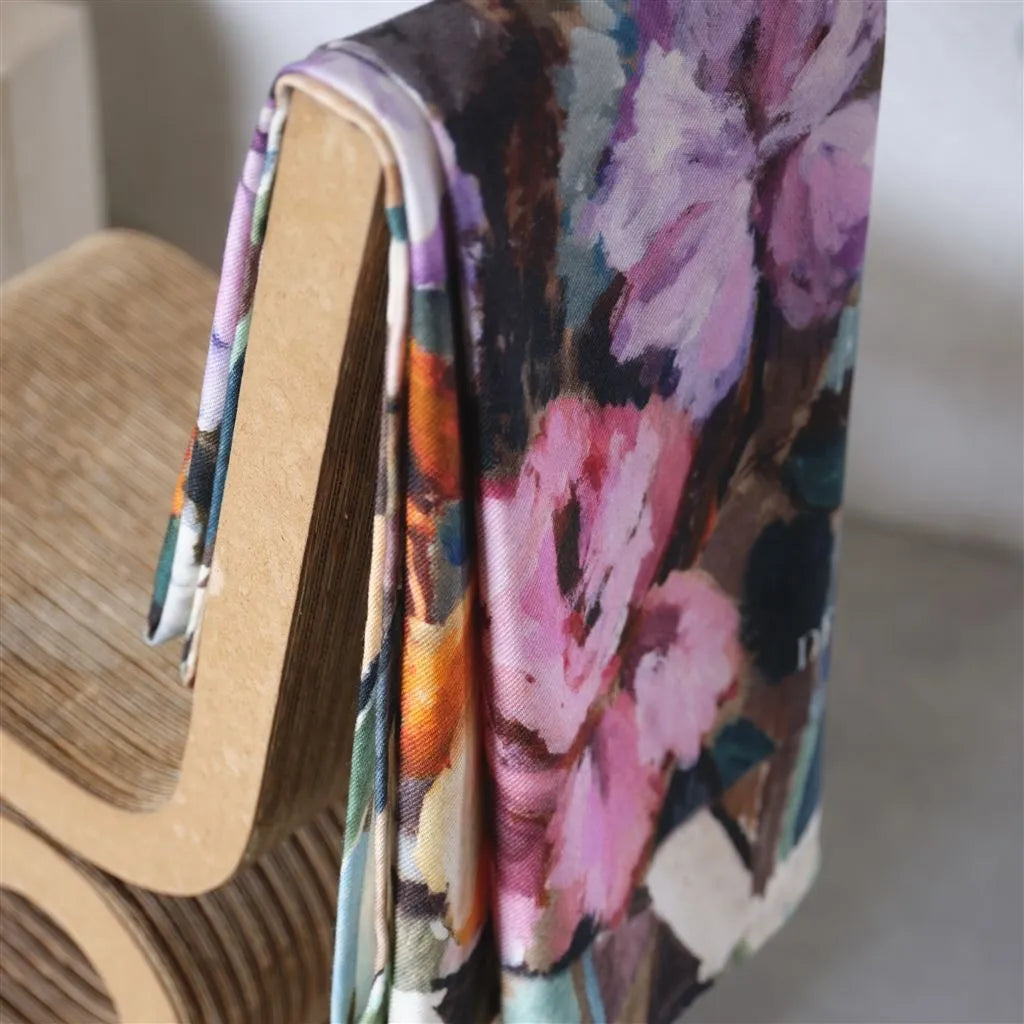 Tapestry Flower Throw Throws By Designers Guild