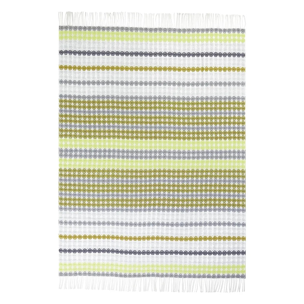 Santerno Chunky Wafle Weave Throw Throws By Designers Guild