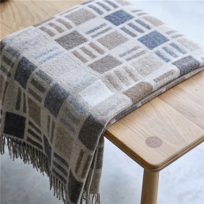 Bainbridge Woolen Throw Throws By Designers Guild