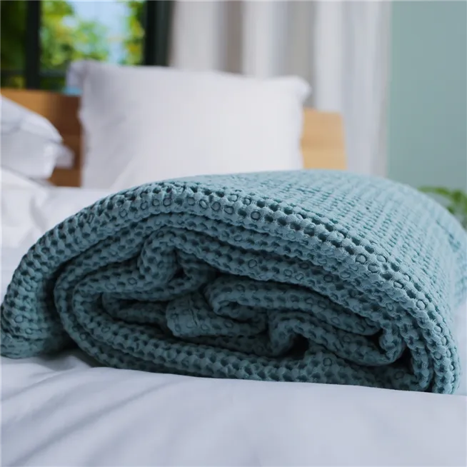 Alba Cotton Throw Throws By Designers Guild