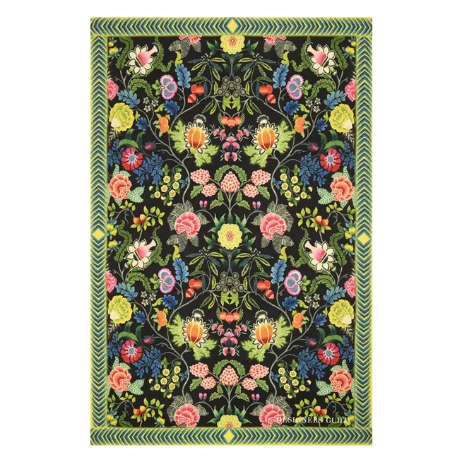 Brocart Damask Floral Throw Throws By Designers Guild