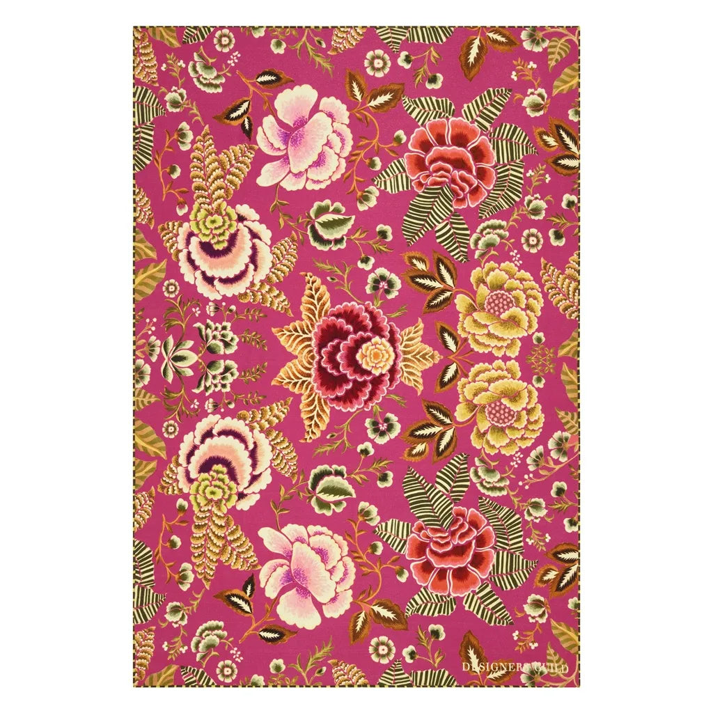 Rose De Damas Throw Throws By Designers Guild