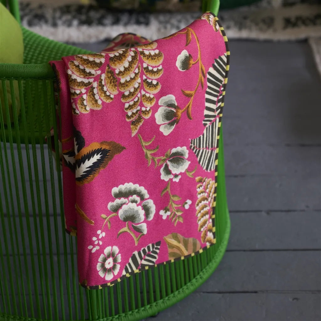 Rose De Damas Throw Throws By Designers Guild
