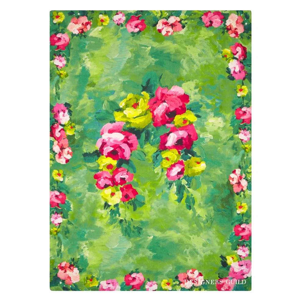 Ghirlanda Emerald Throw Throws By Designers Guild