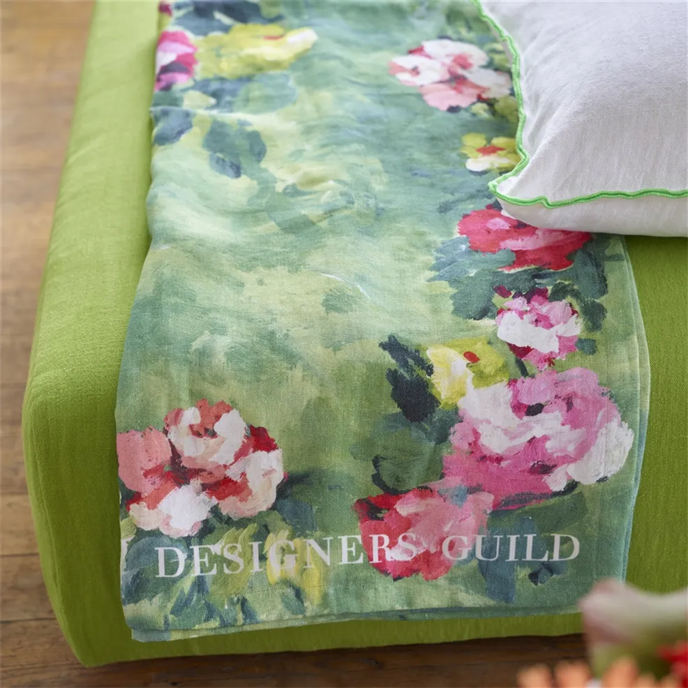 Ghirlanda Emerald Throw Throws By Designers Guild