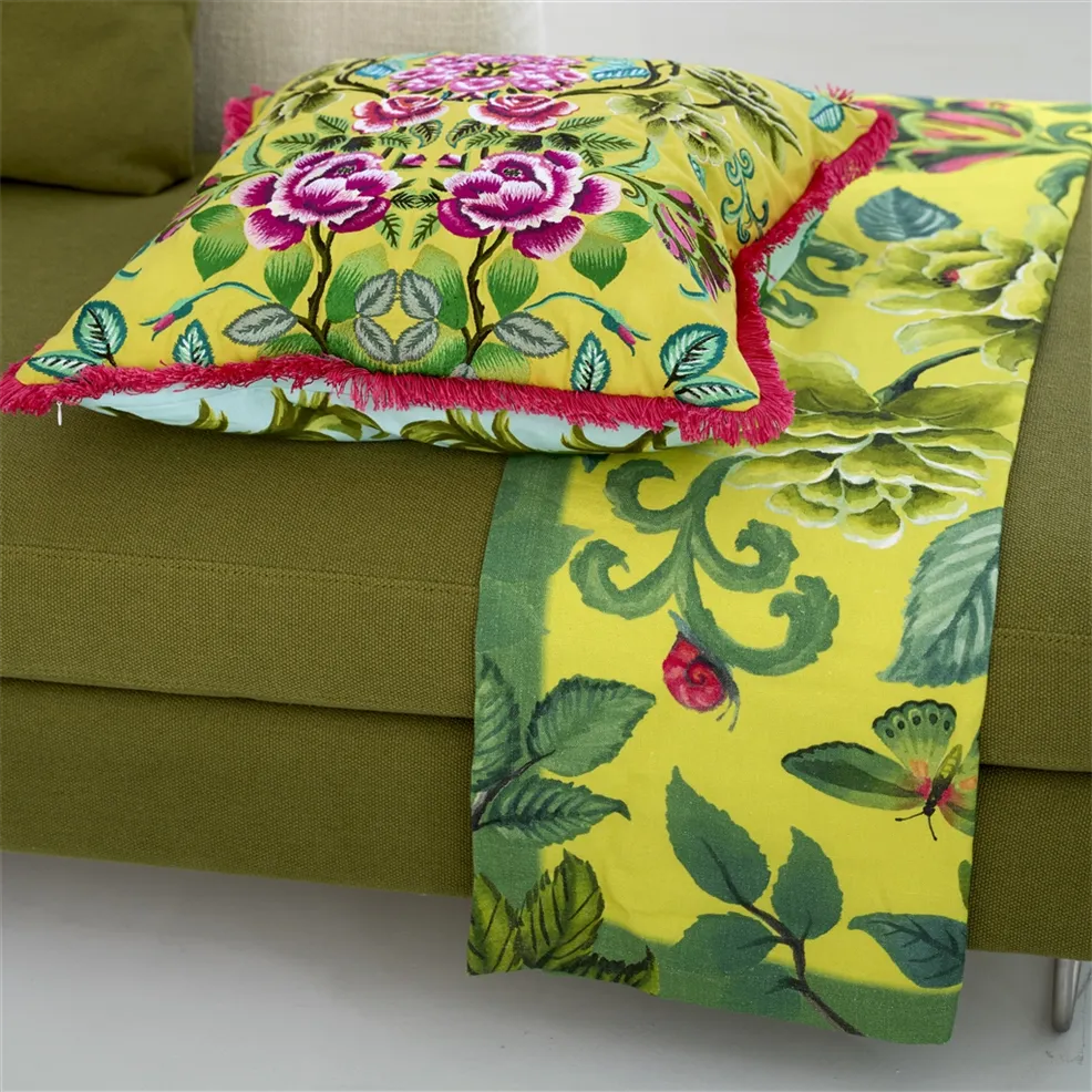 Eleonora Alchemilla Throw Throws By Designers Guild
