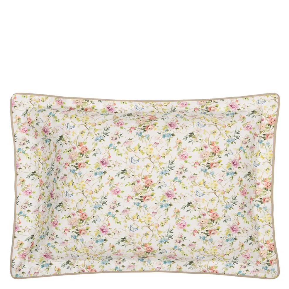 Fiore D'Acqua Peony Sham Sham By Designers Guild