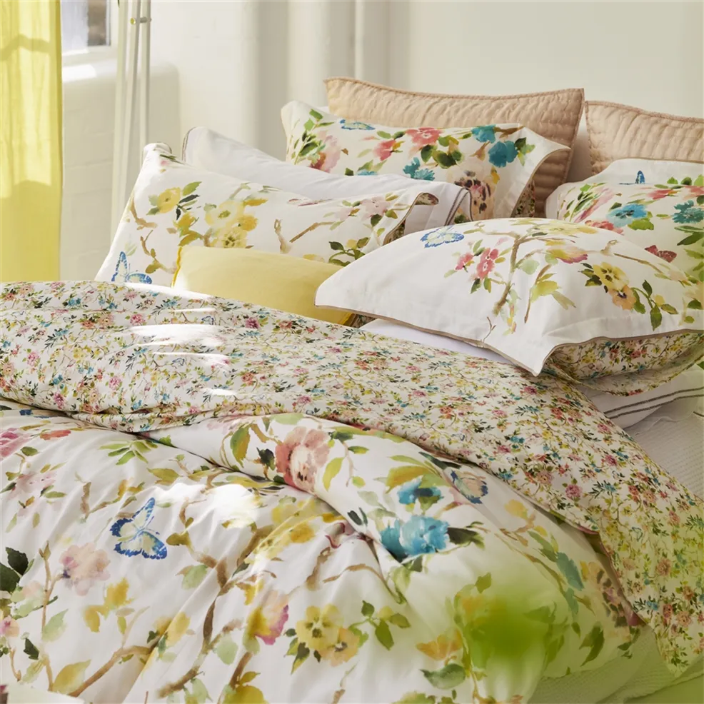 Fiore D'Acqua Peony Duvet Cover Duvet Covers By Designers Guild