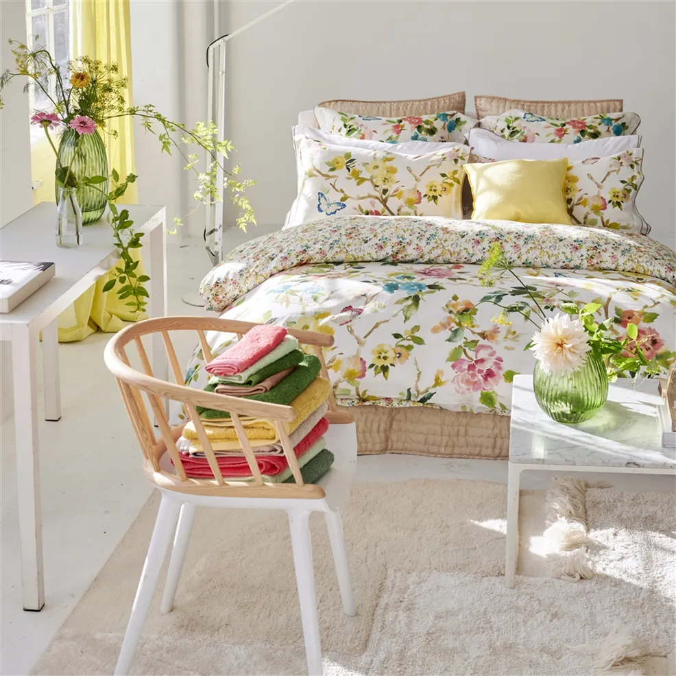 Fiore D'Acqua Peony Duvet Cover Duvet Covers By Designers Guild