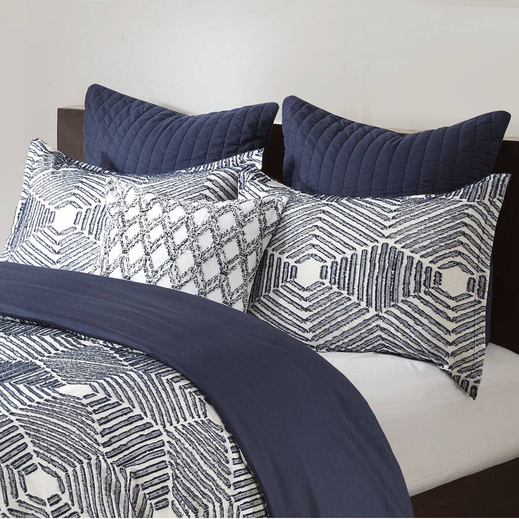 SFERRO Cotton Jacquard 3 Piece Comforter Set Comforter Sets By JLA HOME/Olliix (E & E Co., Ltd)