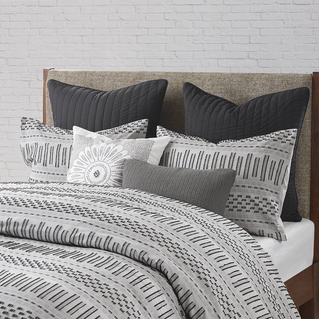 Rhea Cotton Jacquard 3 Piece Comforter Set Comforter Sets By JLA HOME/Olliix (E & E Co., Ltd)