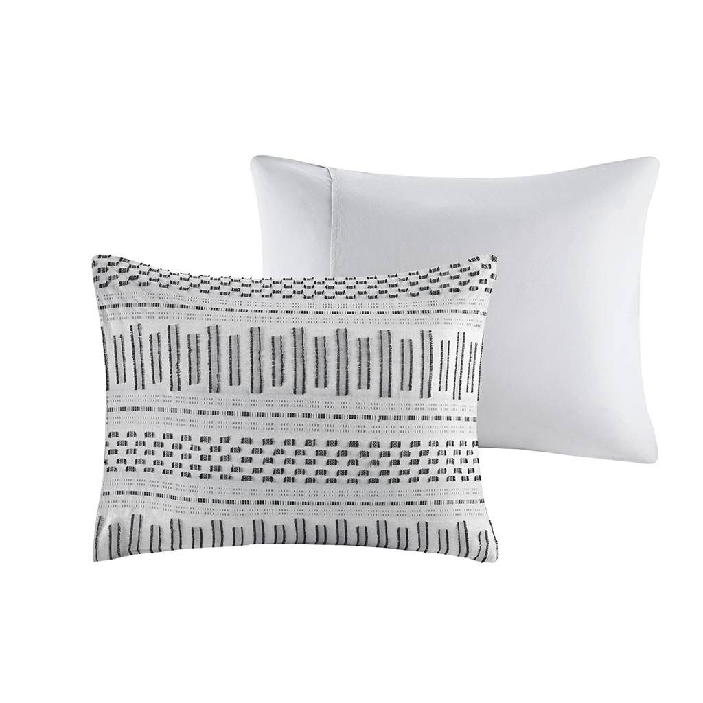 Rhea Cotton Jacquard 3 Piece Comforter Set Comforter Sets By JLA HOME/Olliix (E & E Co., Ltd)