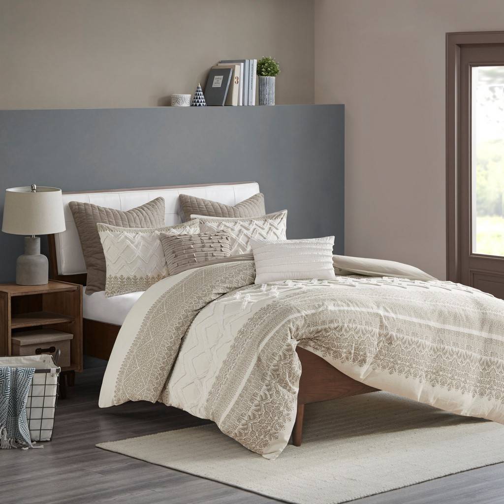 Fary 3 Piece Cotton Comforter Set Comforter Sets By JLA HOME/Olliix (E & E Co., Ltd)