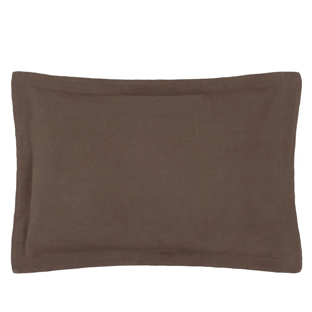 Biella Cocoa & Roebuck Pillow Sham Sham By Designers Guild