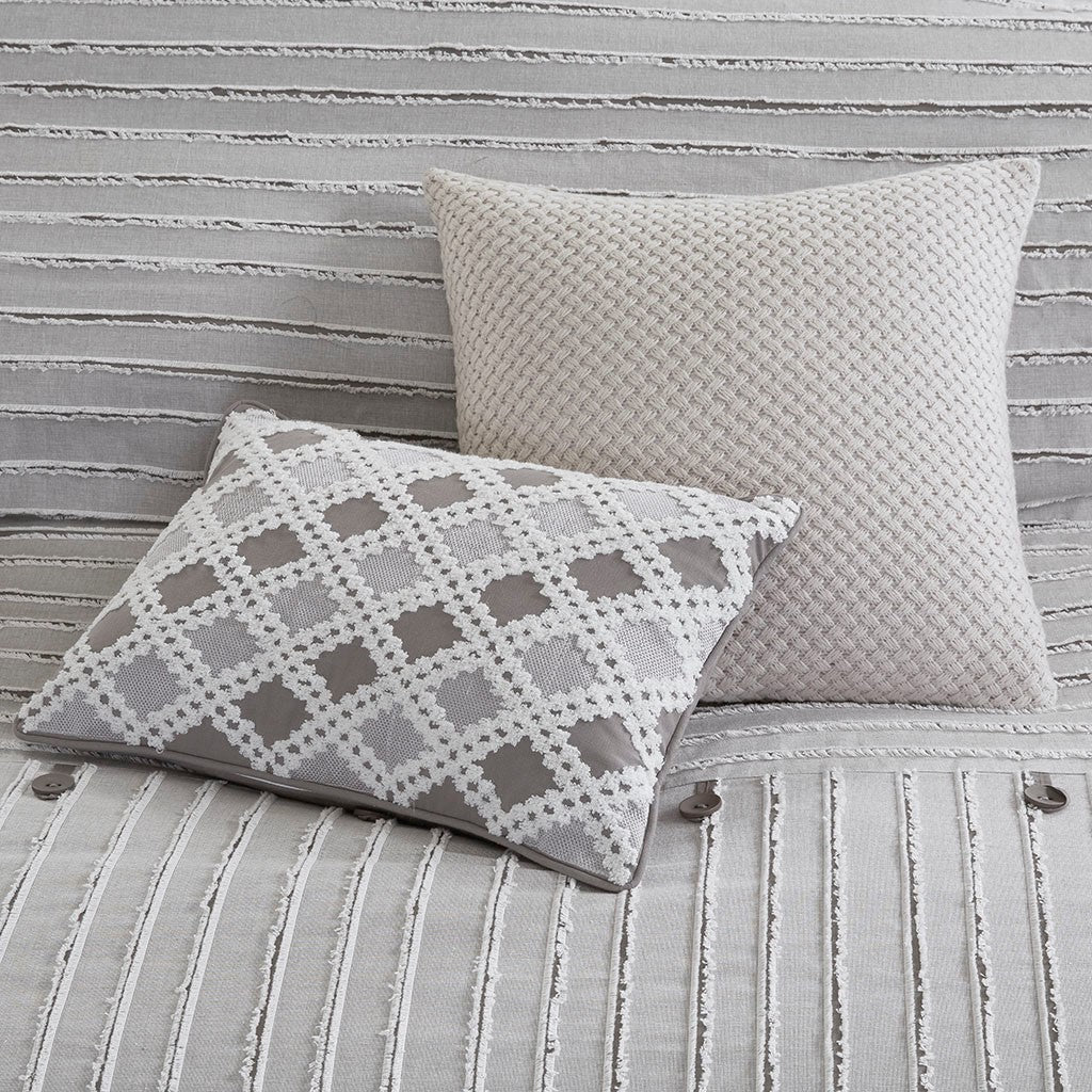 Essence Oversized Cotton Jacquard 9 Piece Comforter Set Comforter Sets By JLA HOME/Olliix (E & E Co., Ltd)