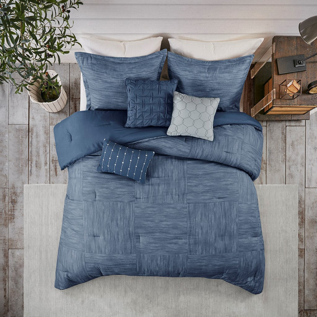 Walter 7 Piece Comforter Set Comforter Sets By JLA HOME/Olliix (E & E Co., Ltd)