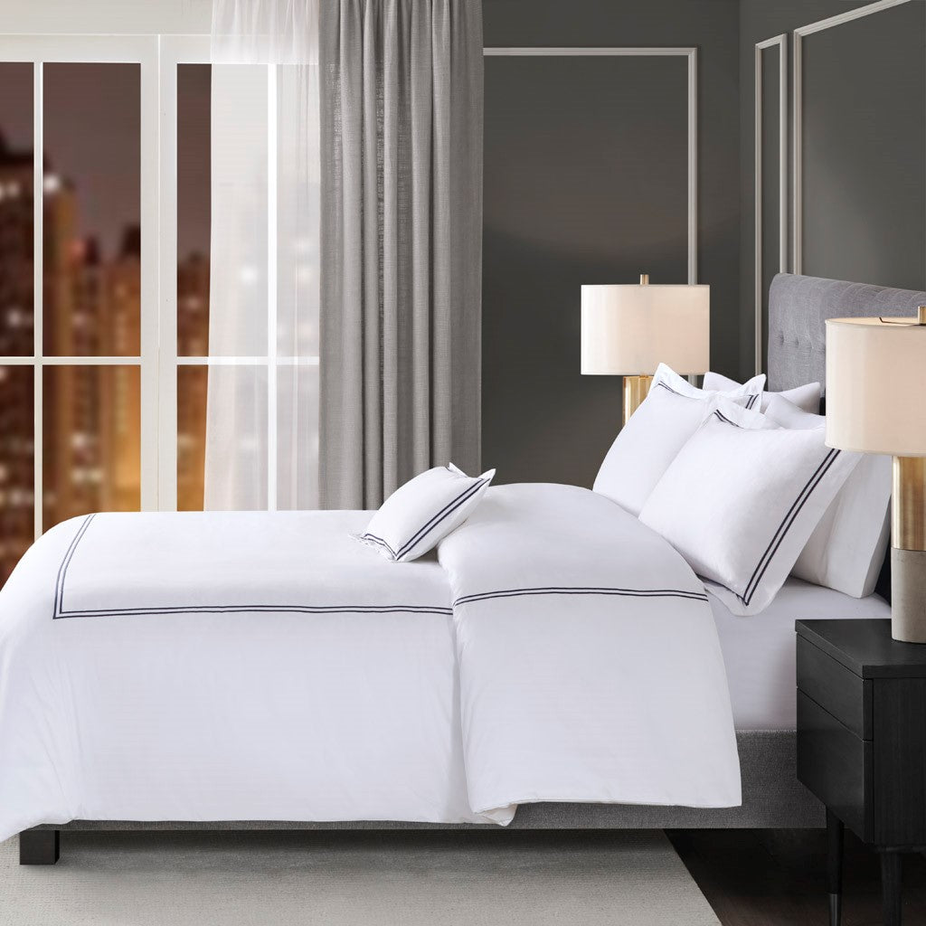 100% Cotton Sateen Embroidered 5 Piece Comforter Set Comforter Sets By JLA HOME/Olliix (E & E Co., Ltd)