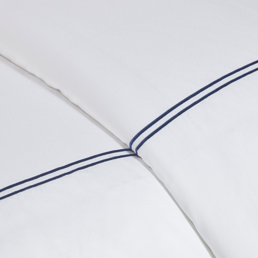 100% Cotton Sateen Embroidered 5 Piece Comforter Set Comforter Sets By JLA HOME/Olliix (E & E Co., Ltd)