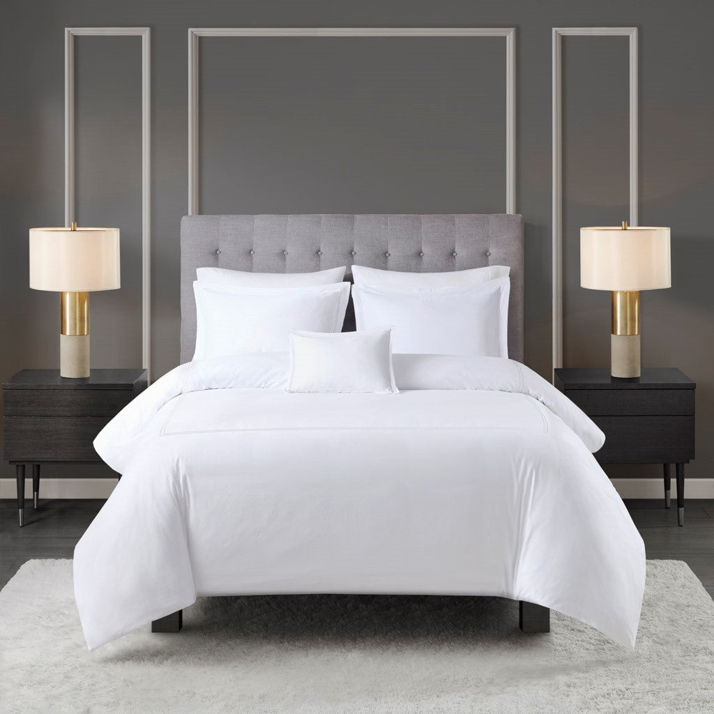 100% Cotton Sateen Embroidered 5 Piece Comforter Set Comforter Sets By JLA HOME/Olliix (E & E Co., Ltd)