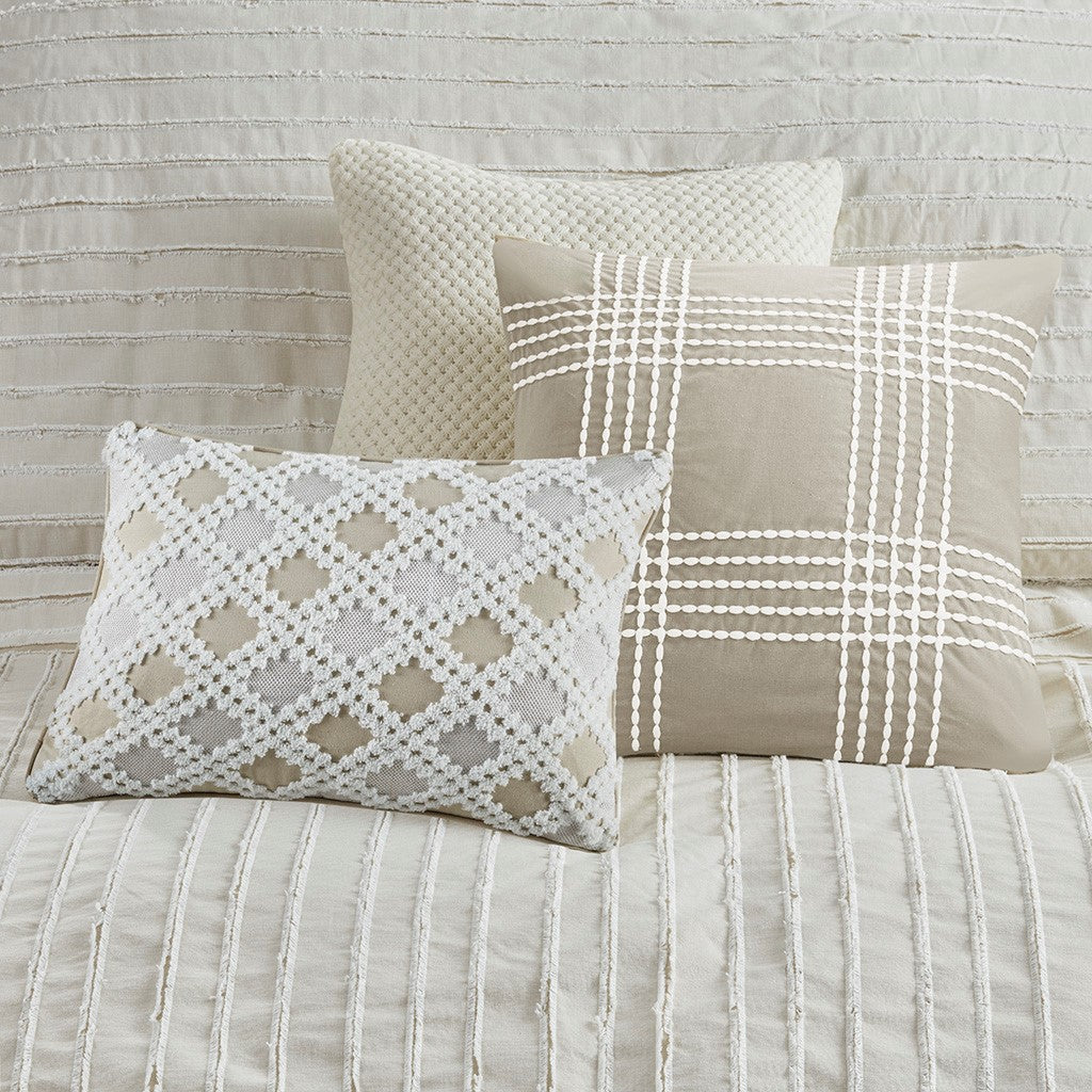 Essence Oversized Cotton Jacquard 9 Piece Comforter Set Comforter Sets By JLA HOME/Olliix (E & E Co., Ltd)