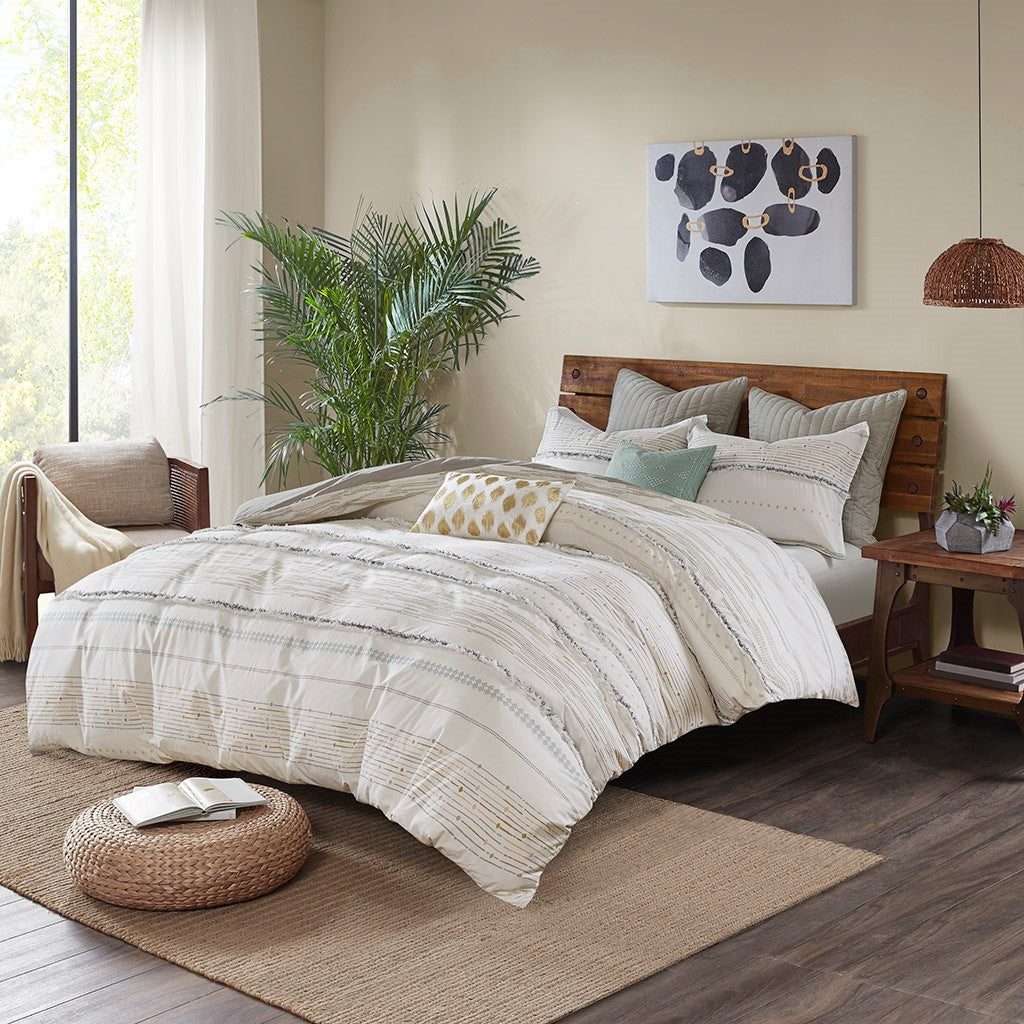 Textile Cotton Printed 3 Piece Comforter Set Comforter Sets By JLA HOME/Olliix (E & E Co., Ltd)