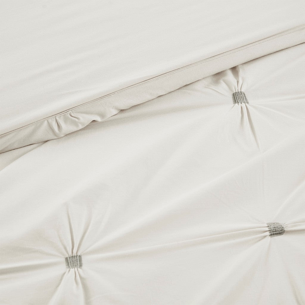 Fretty Role Embroidered Cotton Comforter Set Comforter Sets By JLA HOME/Olliix (E & E Co., Ltd)