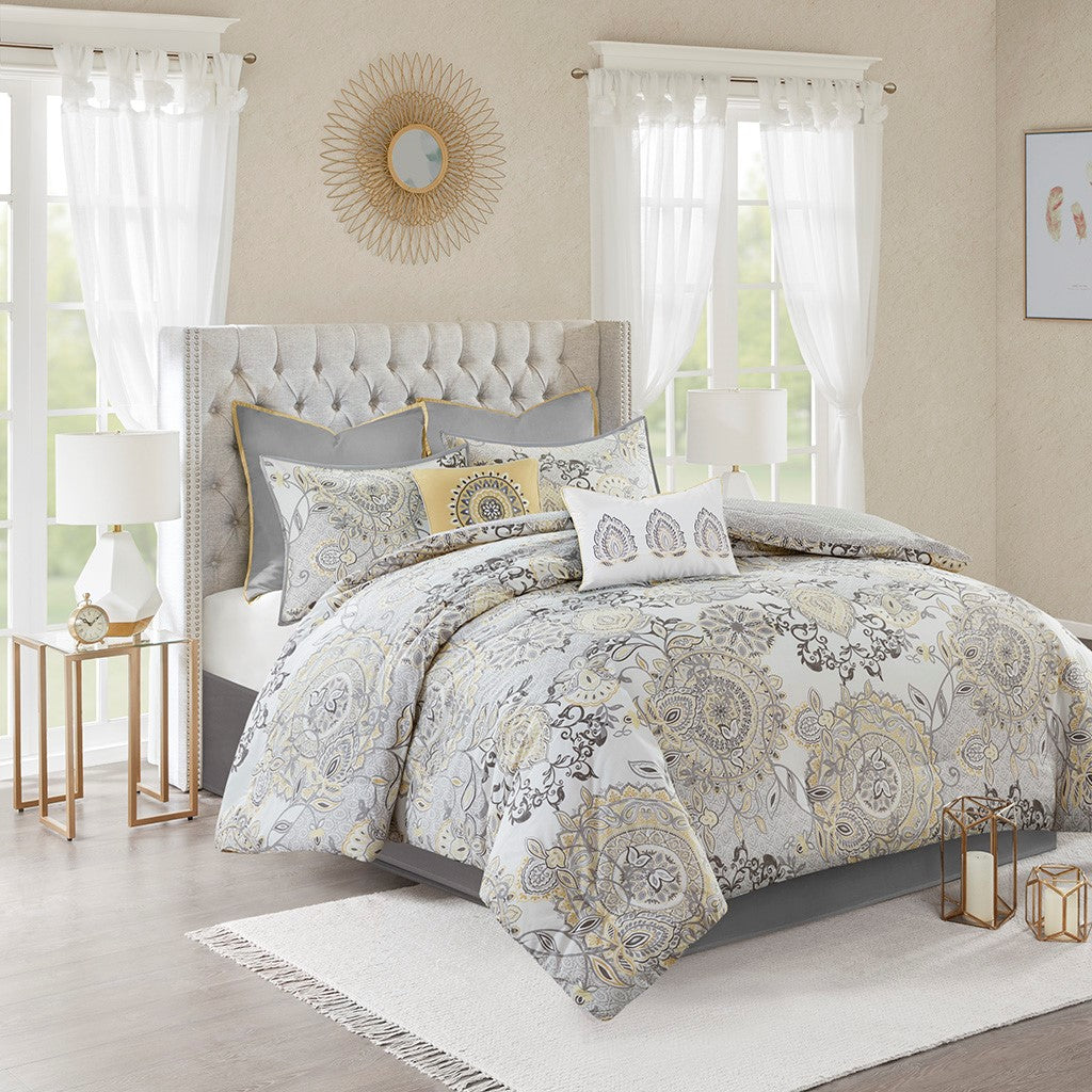 Isla 8 Piece Reversible Comforter Set Comforter Sets By JLA HOME/Olliix (E & E Co., Ltd)