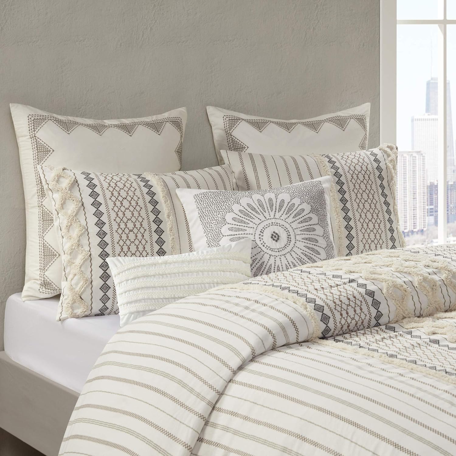 Imani 3 Piece Comforter Set Comforter Sets By JLA HOME/Olliix (E & E Co., Ltd)