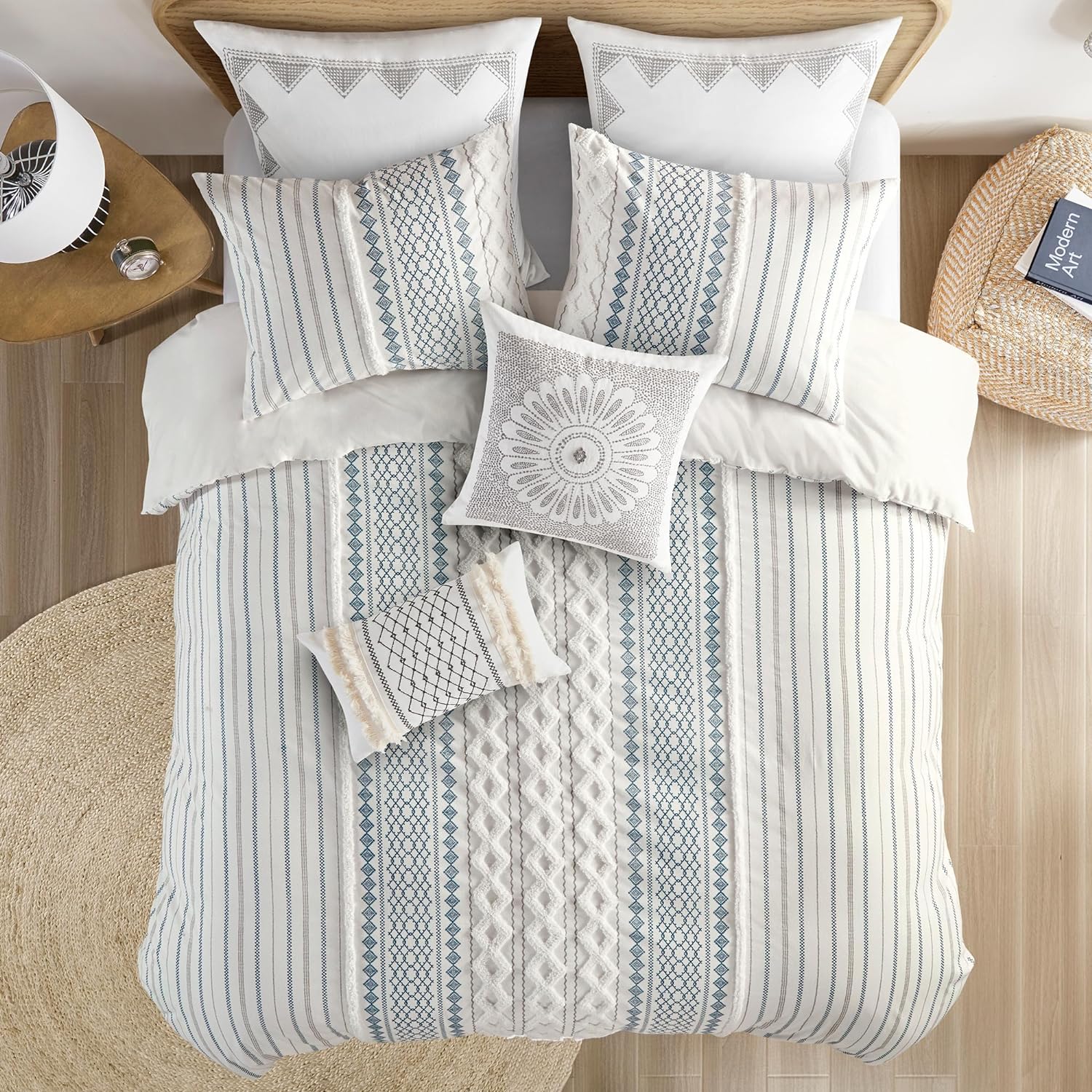 Imani 3 Piece Comforter Set Comforter Sets By JLA HOME/Olliix (E & E Co., Ltd)