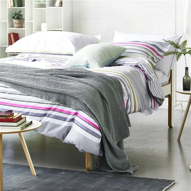 Alba Cotton Throw Throws By Designers Guild