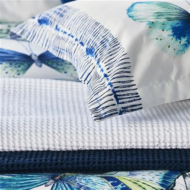 Alba Cotton Throw Throws By Designers Guild