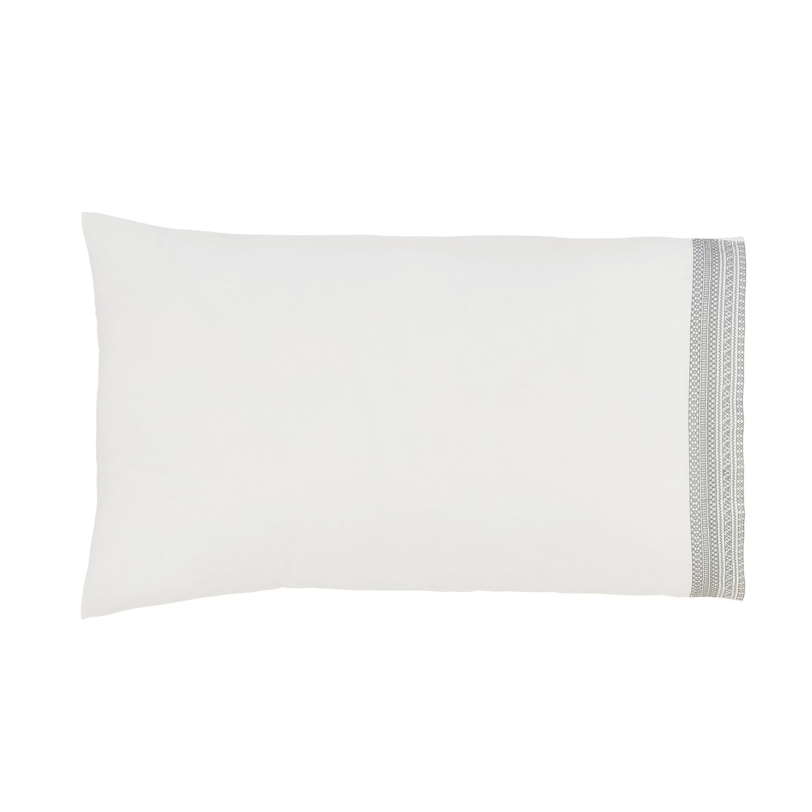 Olivia Cotton Percale 300 Thread Count Pillowcase Set Pillowcase By Orchids Lux Home