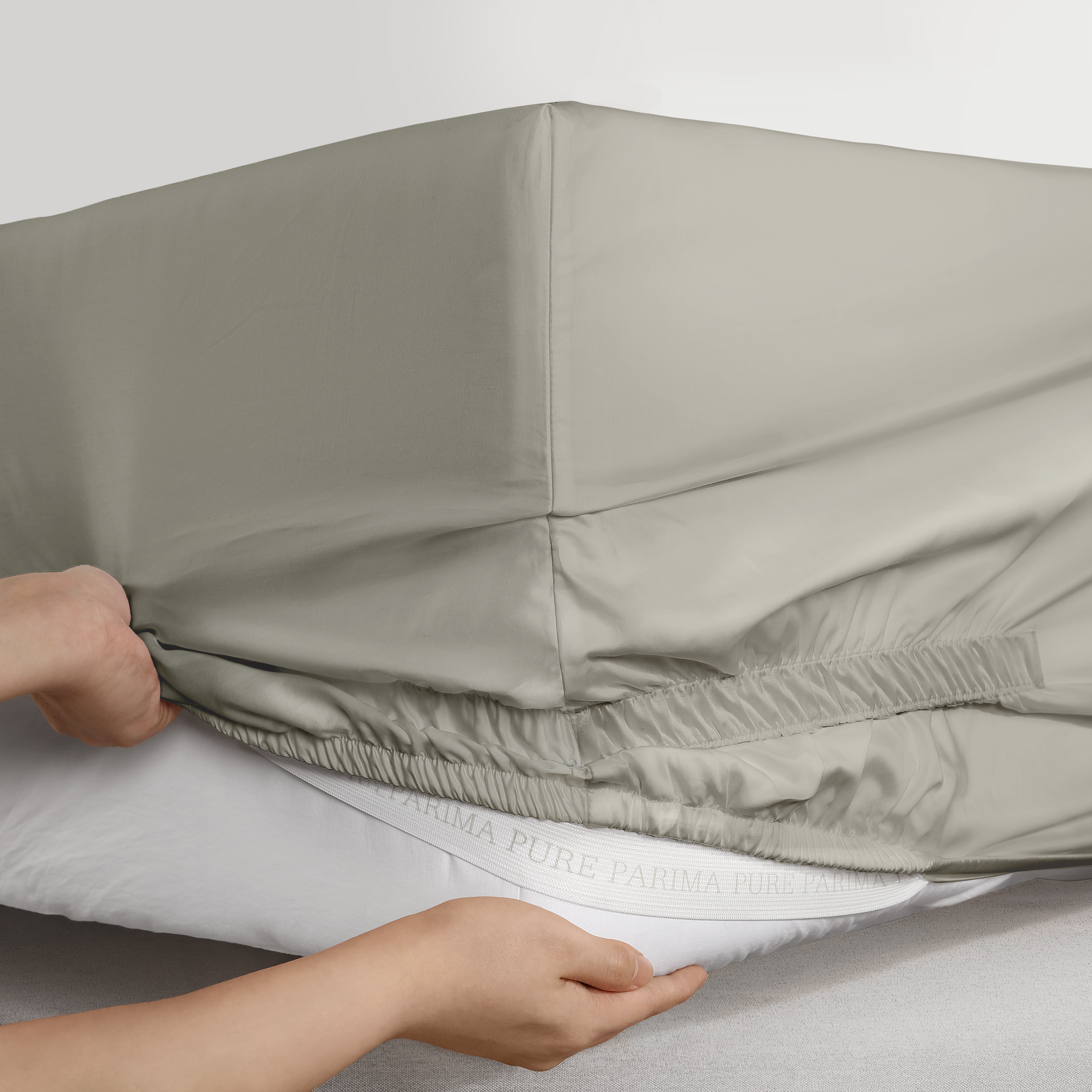 Ultra Percale Fitted Sheet Fitted Sheet By Pure Parima
