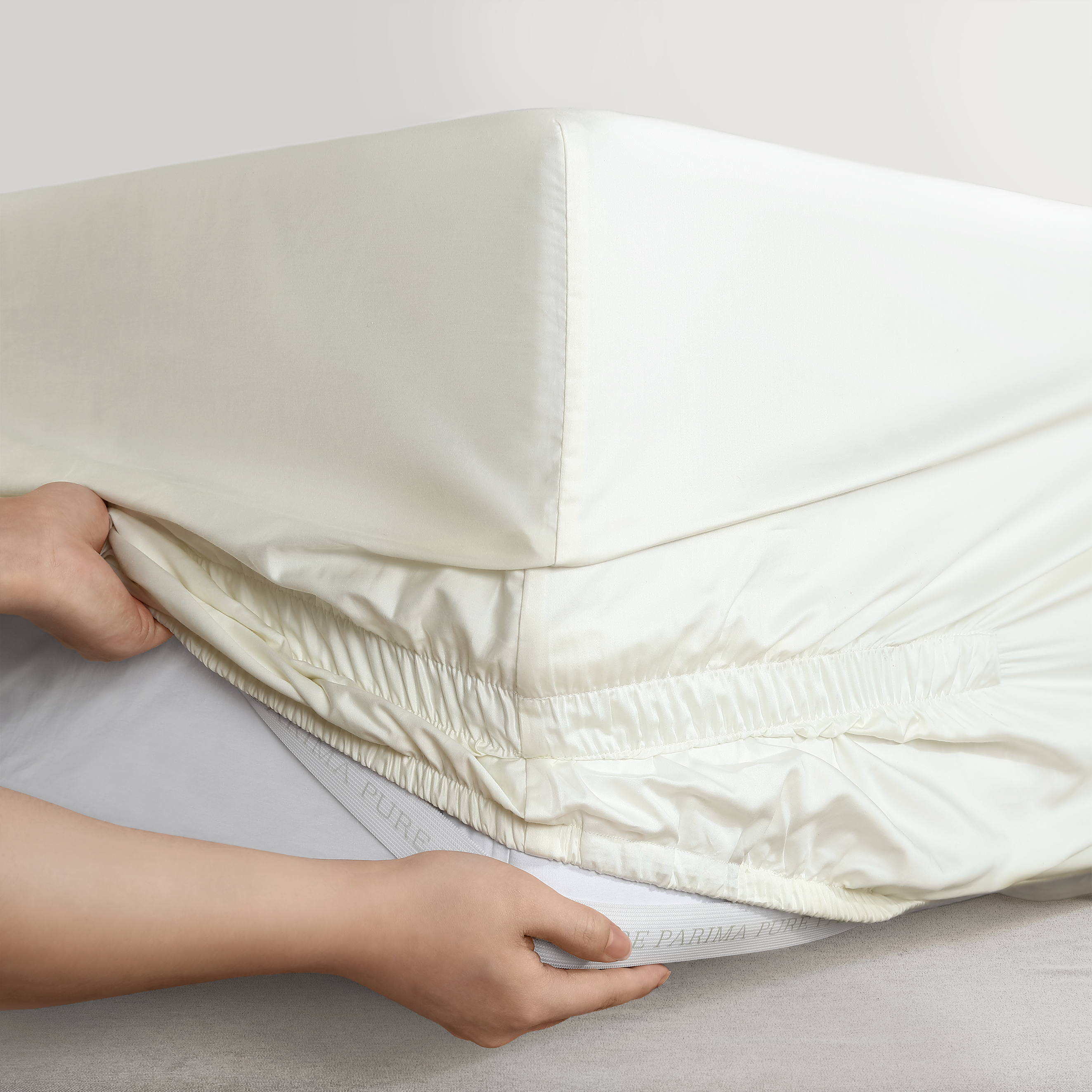 Purefect Fit Adjustable Sateen Fitted Sheet Fitted Sheet By Pure Parima