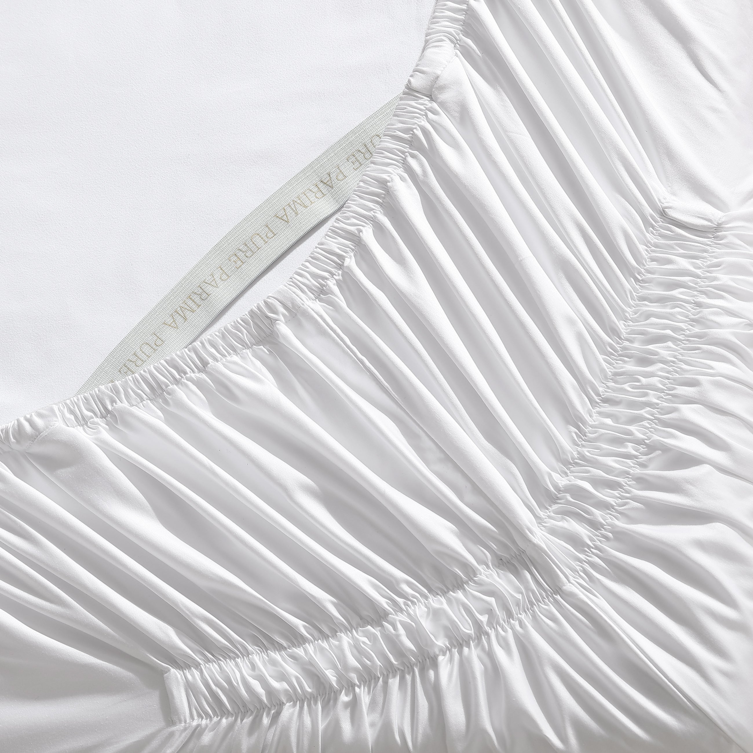 Silken Sateen TENCEL™ Fitted Sheet Fitted Sheet By Pure Parima
