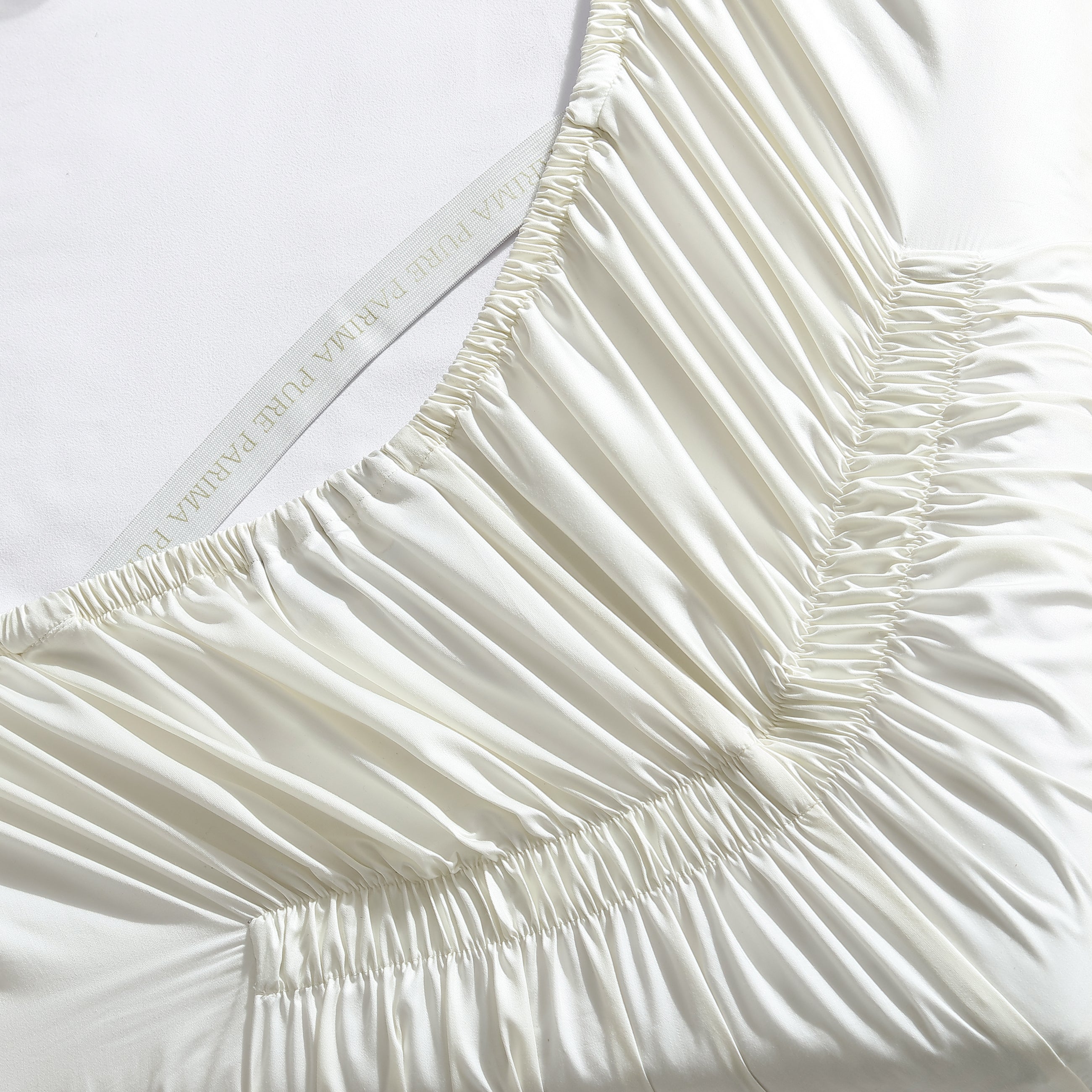 Silken Sateen TENCEL™ Fitted Sheet Fitted Sheet By Pure Parima