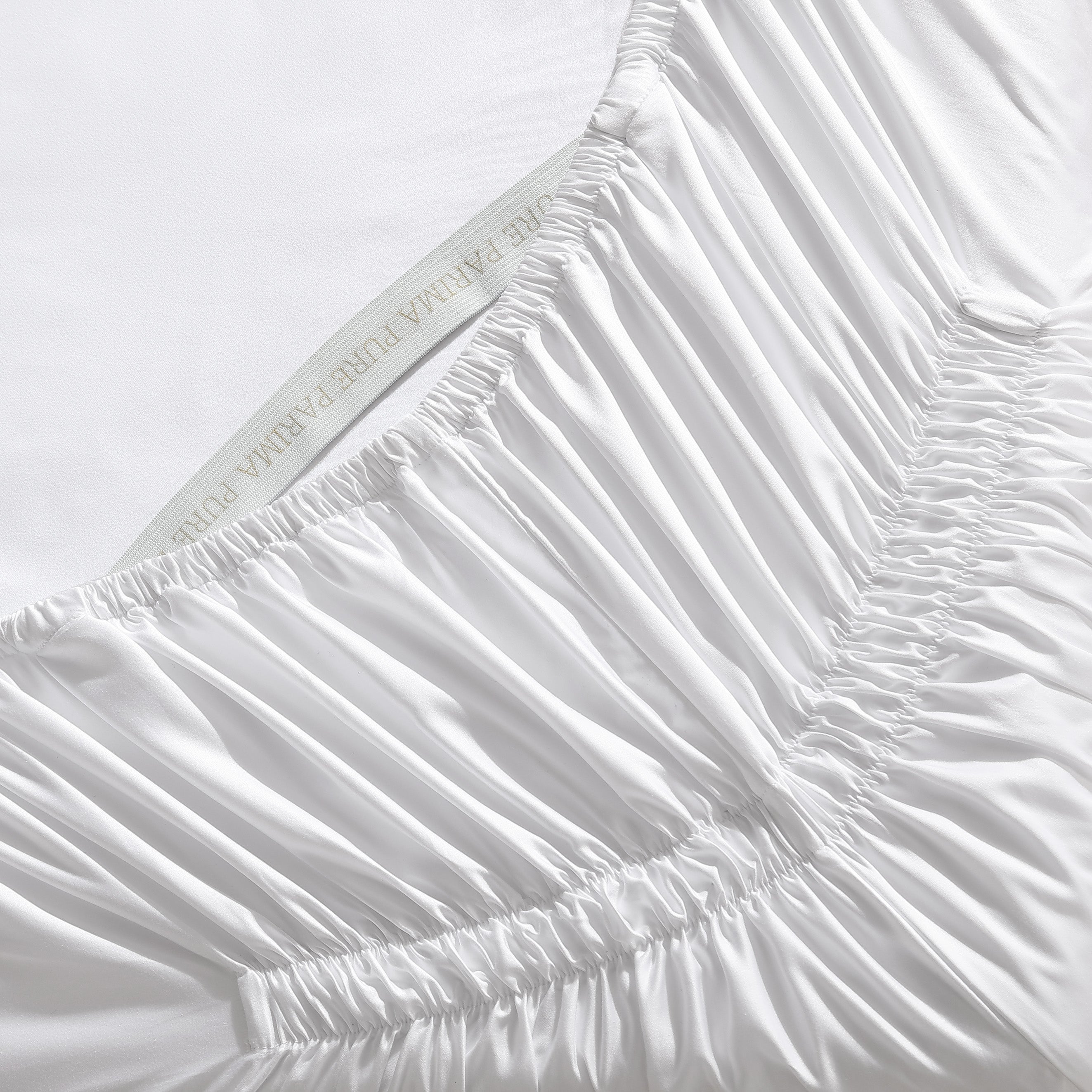 Flex Top King Sateen Fitted Sheet Fitted Sheet By Pure Parima