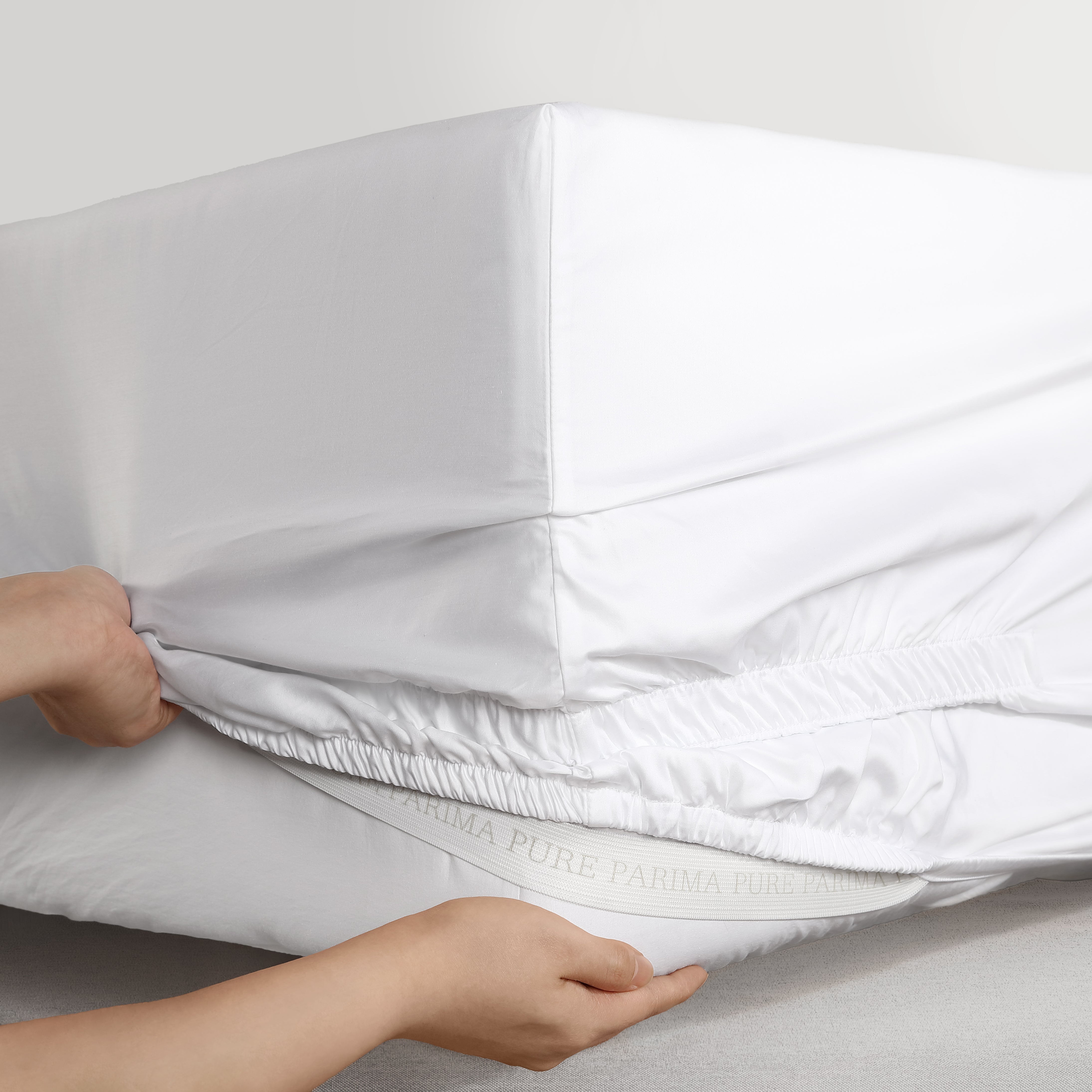Ultra Percale Fitted Sheet Fitted Sheet By Pure Parima