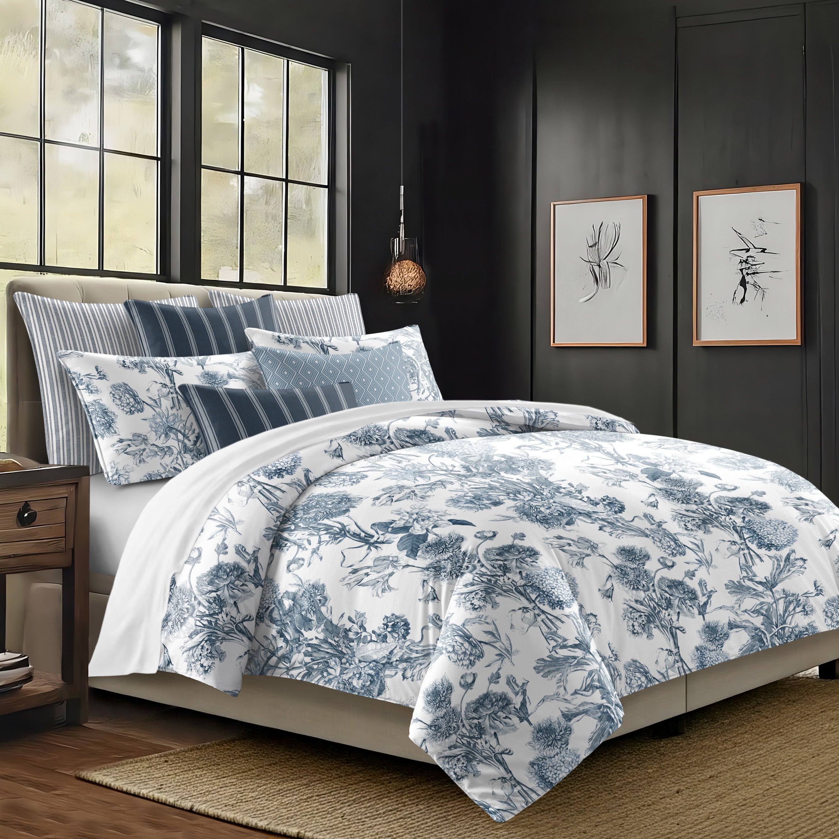 Alexandria White 8 Piece Coverlet Set Coverlet By Colcha Linens