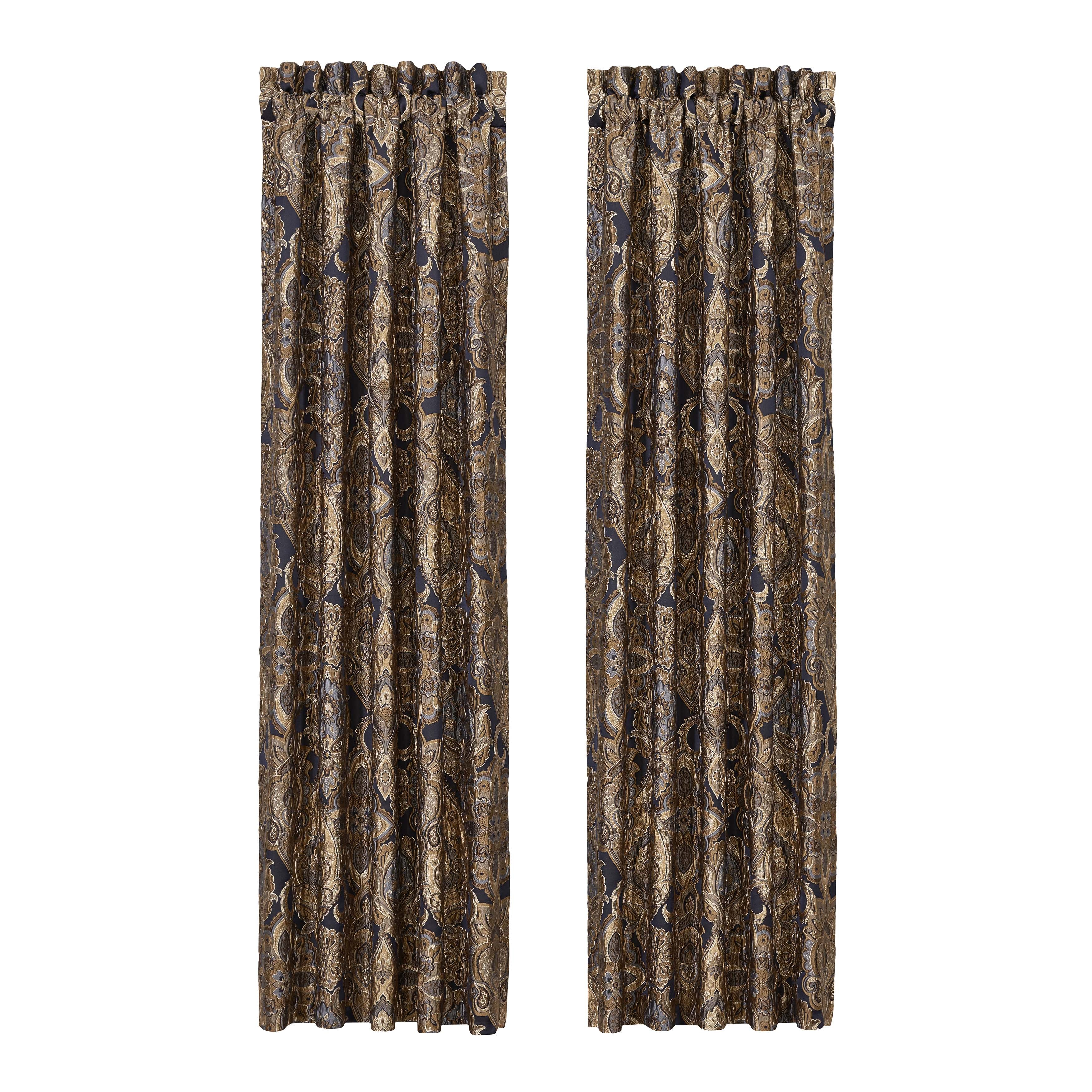 Amara Indigo Window Panel Pair Window Panels By J. Queen New York