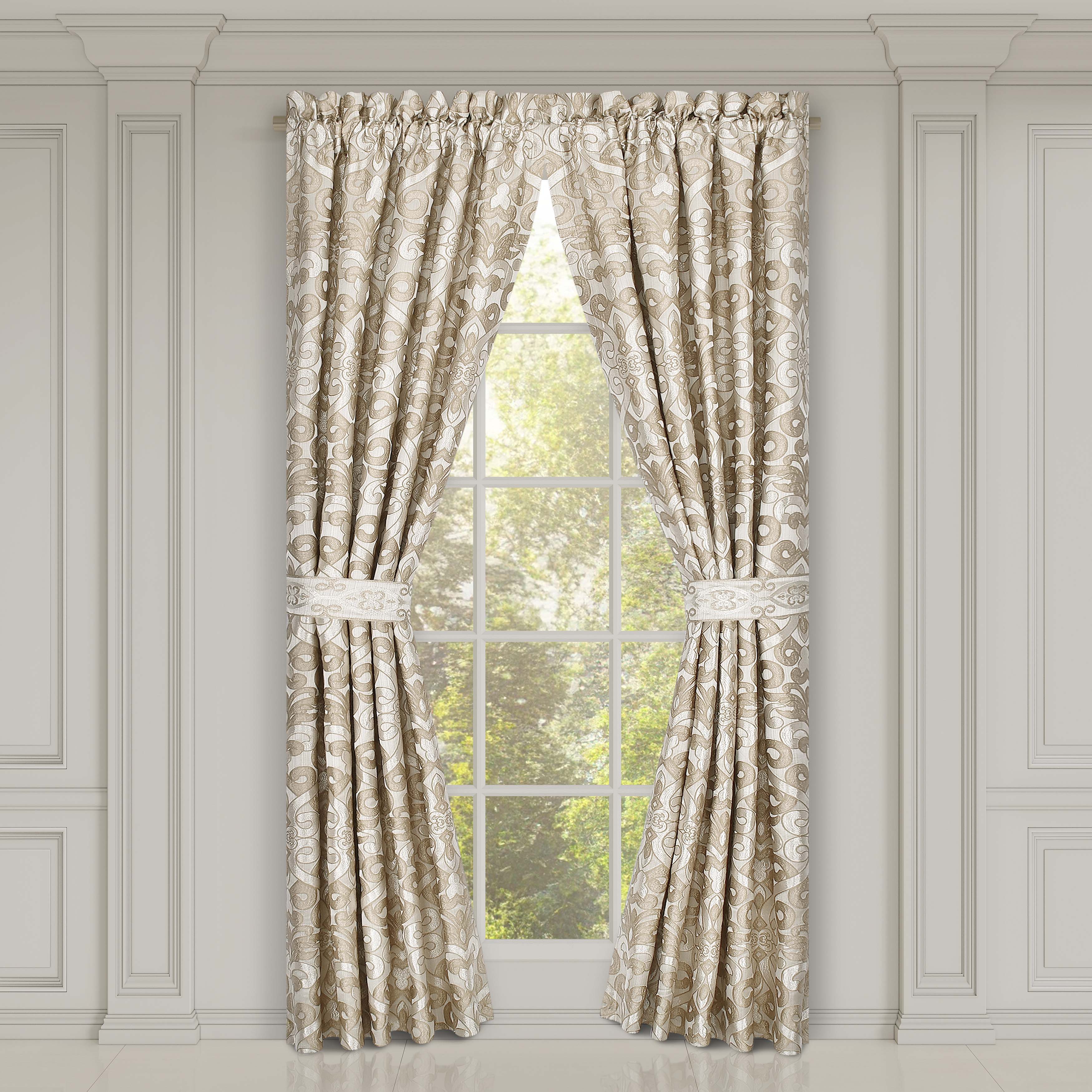 Amaretto Gold Window Panel Pair Window Panels By J. Queen New York