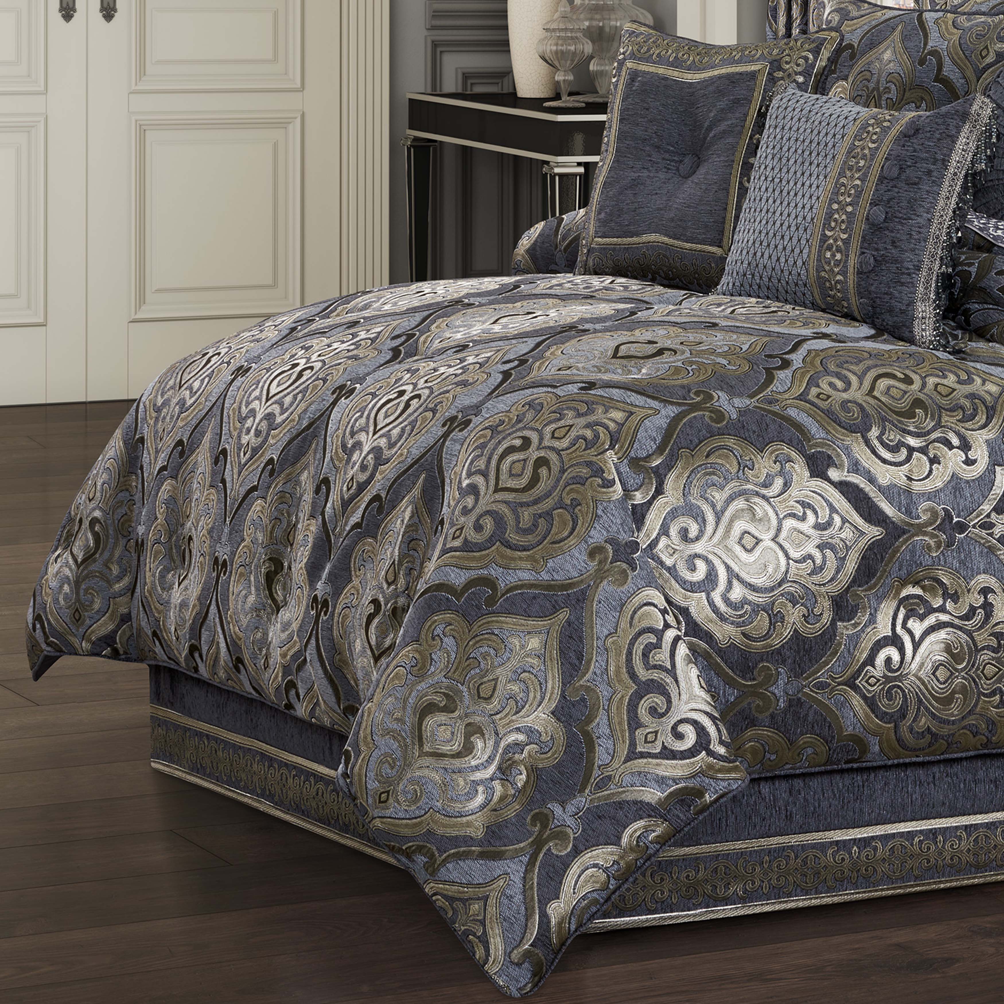 J Queen Amici 4 Piece Comforter Set in King-Final Sale Comforter Sets By US Office - Latest-bedding