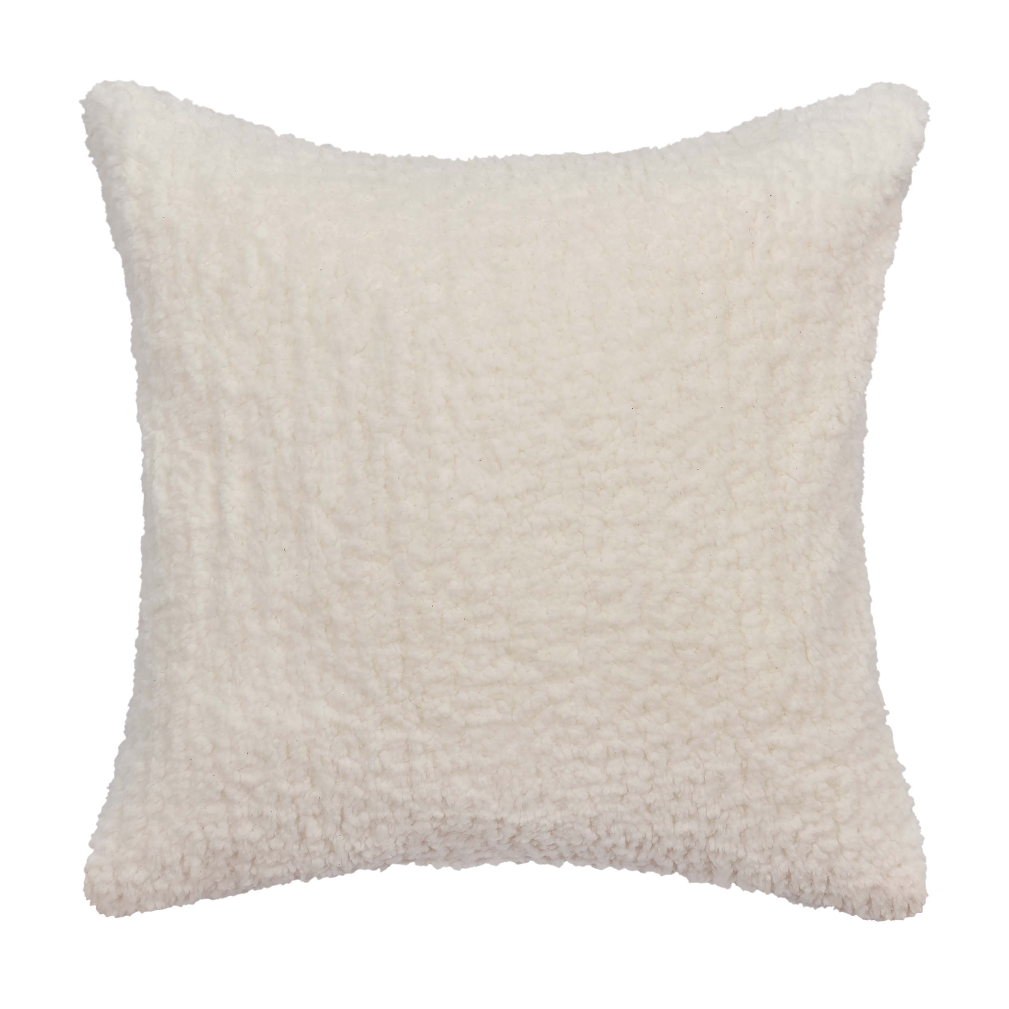 Andrew Plaid White Square Decorative Throw Pillow 20" x 20" Throw Pillows By J. Queen New York